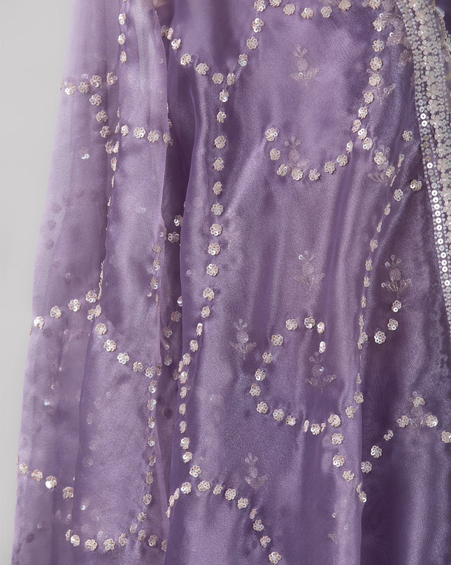 Lavender Raindrop Elegance