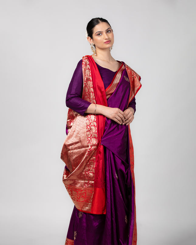 Rangvatika Banarasi Silk Saree