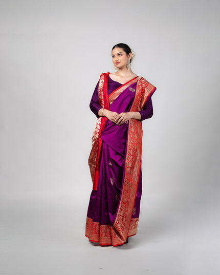 Rangvatika Banarasi Silk Saree