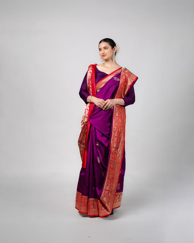 Rangvatika Banarasi Silk Saree
