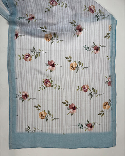 The Riviera Bloom Suit in linen fabric