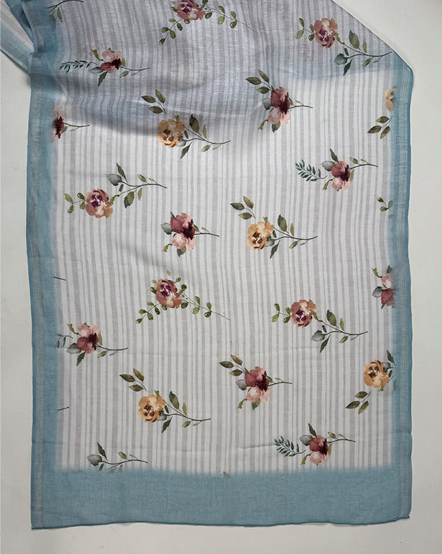 The Riviera Bloom Suit in linen fabric