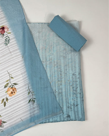 The Riviera Bloom Suit in linen fabric