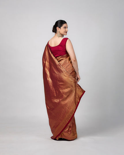 Royal Ember Pure Silk Saree