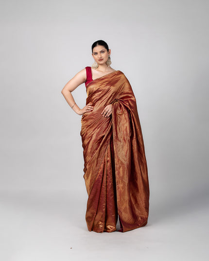 Royal Ember Pure Silk Saree