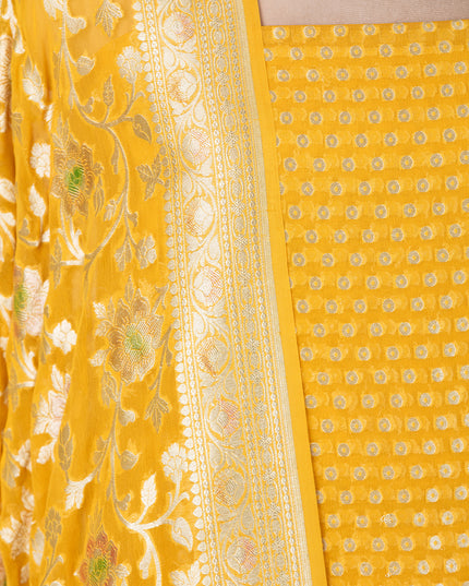 Marigold Mysore Georgette Suit Set