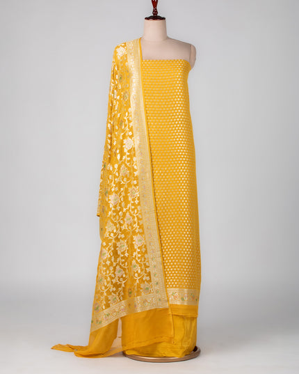 Marigold Mysore Georgette Suit Set