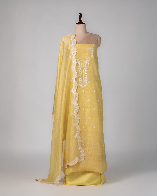 Lemon Crush Parsi Suit Set