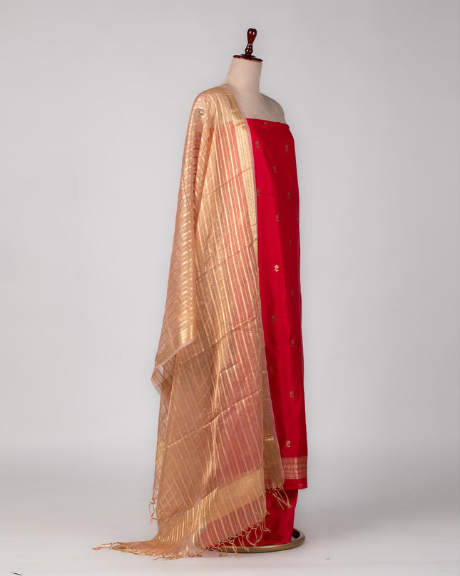 Scarlet Silk Banarasi Suit