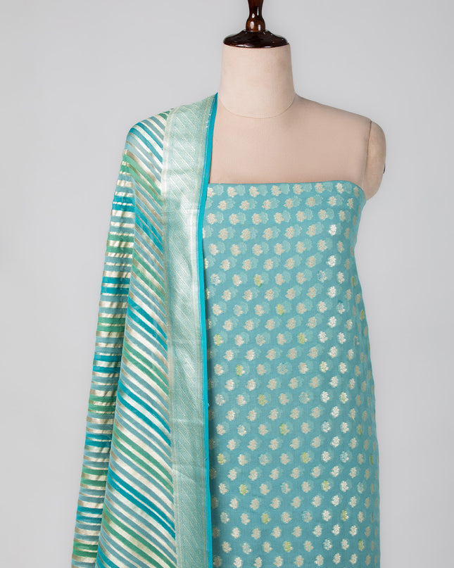 Mysore Mint Georgette Suit Set