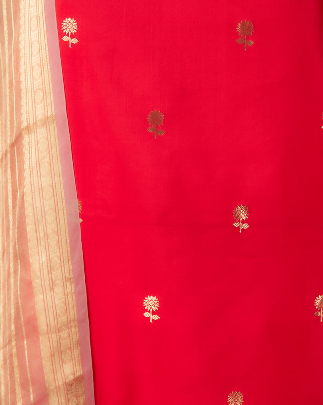 Scarlet Silk Banarasi Suit