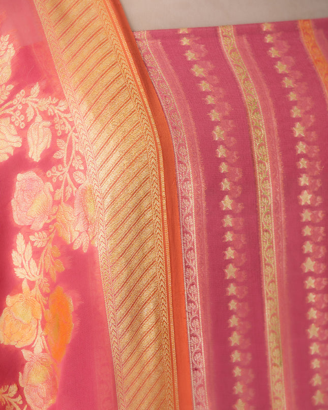 Mysore Rose Georgette Suit Set