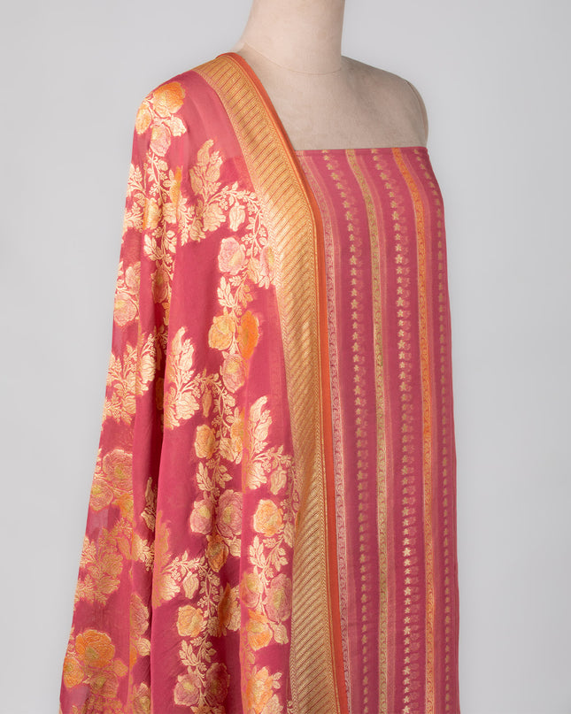 Mysore Rose Georgette Suit Set