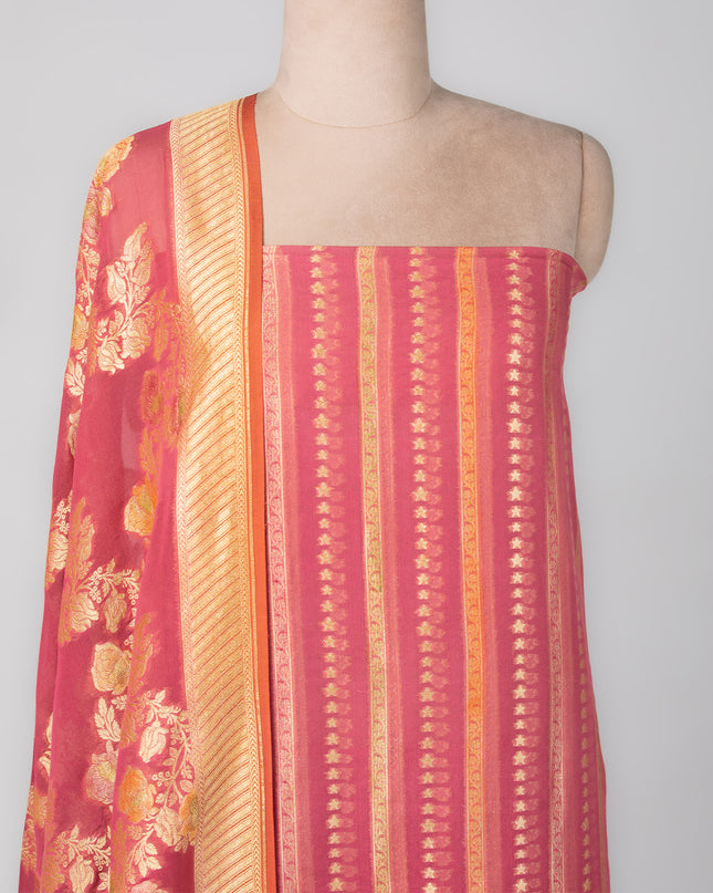 Mysore Rose Georgette Suit Set
