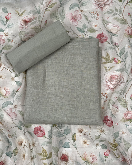 Evergreen Classic suit set in fabric linen