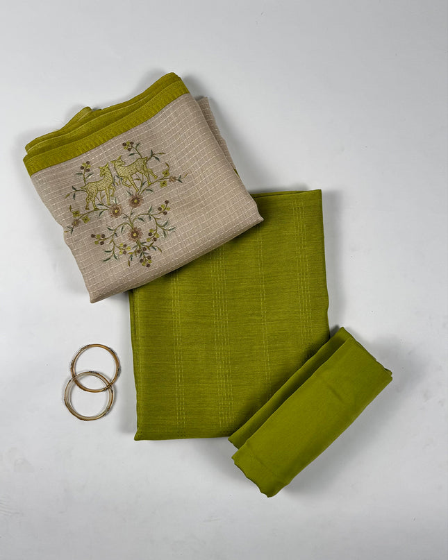 Pista Pankhuri Silk Suit Set