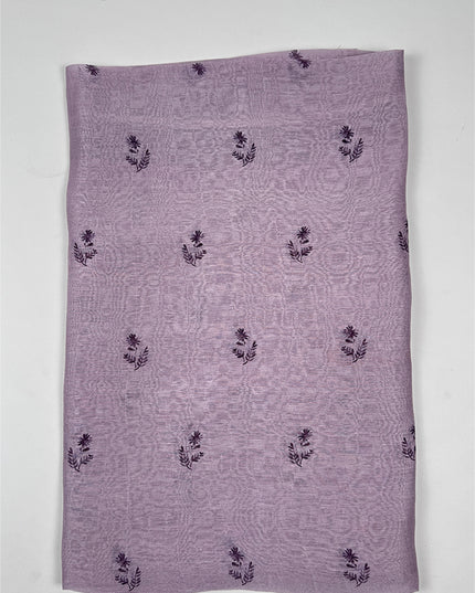 Angoori Haze Print suit set in linen fabric