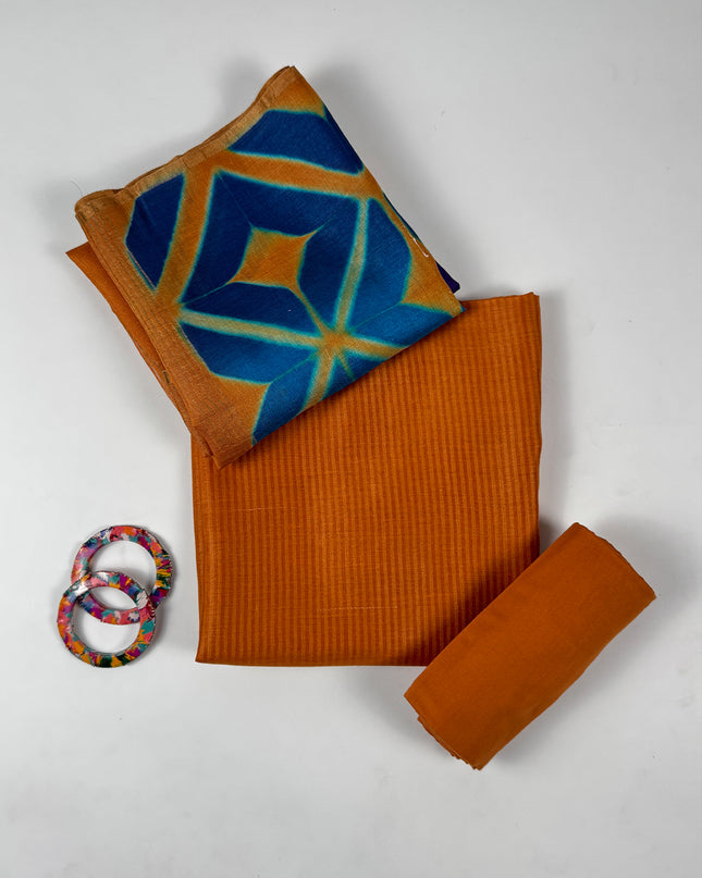 Kesar Drape silk Suit Set