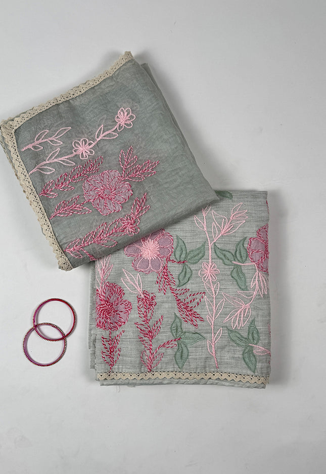 Sea Green South Cotton suit set