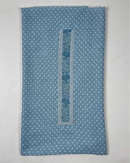 Ice Blue linen suit set