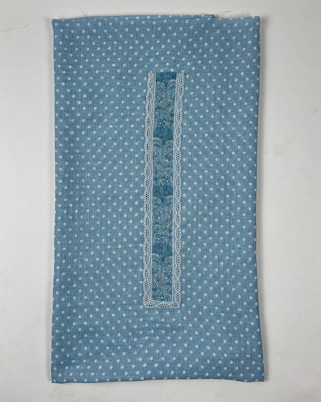 Ice Blue linen suit set