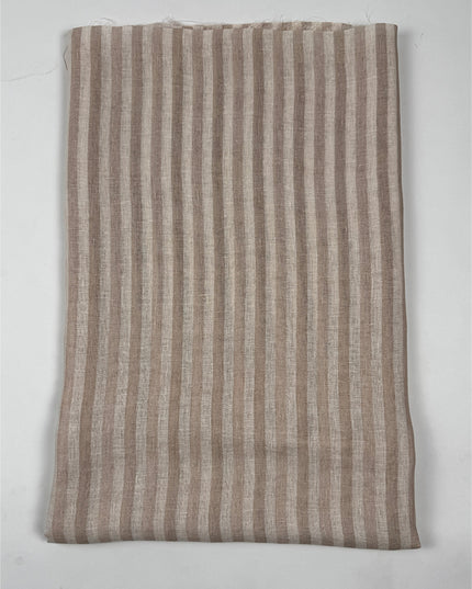 Sandstone taupe with stripes work