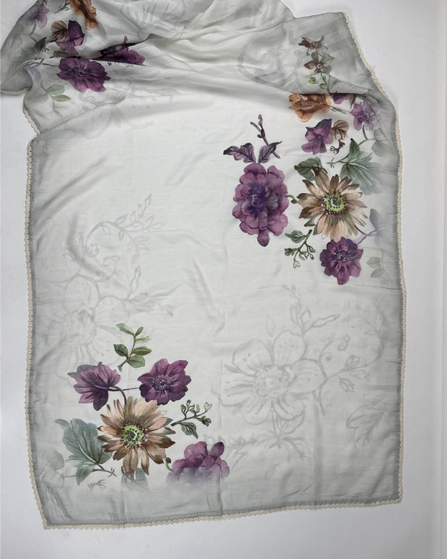 Ivory Calm Suit Set in linen fabric