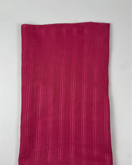 Pink Nazam suit set with work stripes